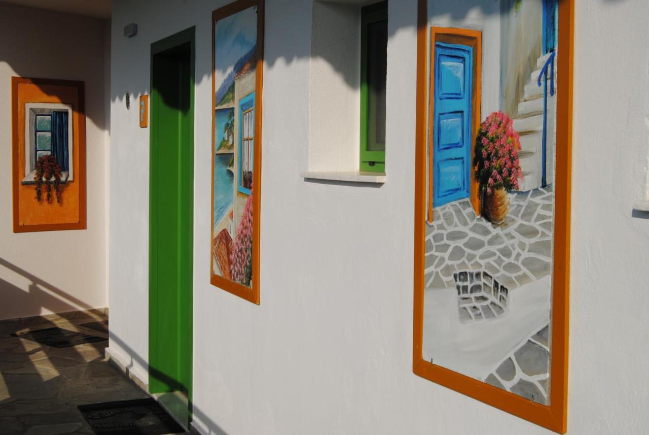 Marianna Sea View Afitos公寓 外观 照片