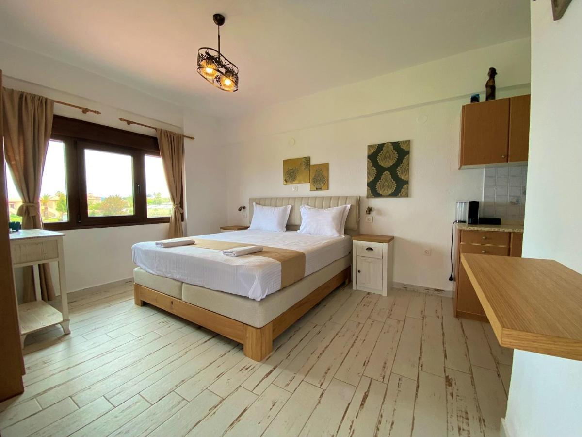 Marianna Sea View Afitos公寓 外观 照片