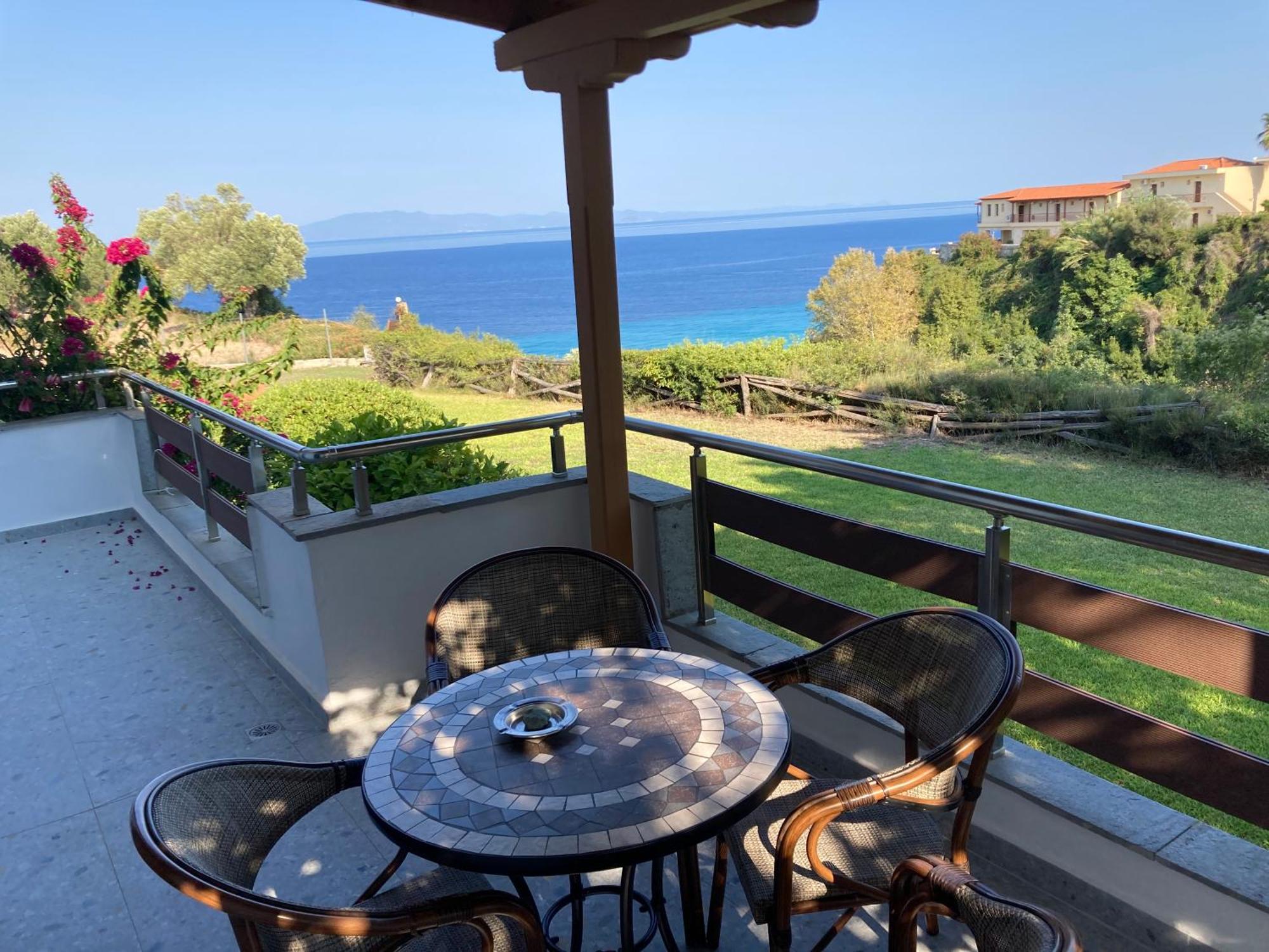 Marianna Sea View Afitos公寓 外观 照片